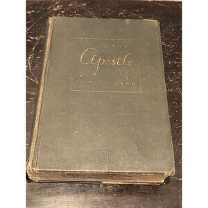 The Apostle By Sholem Asch Hardcover Book 1943 English Edition Biblical Novel